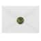 JAM Paper Gold Serrated Edge Circle Label Wafer Seals
